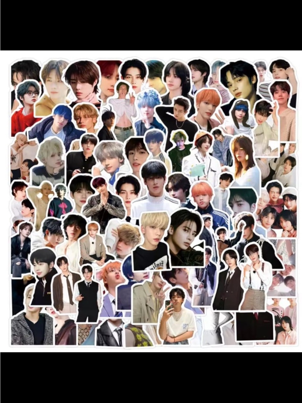TXT together x tomorrow kpop Stickers, pack of 50